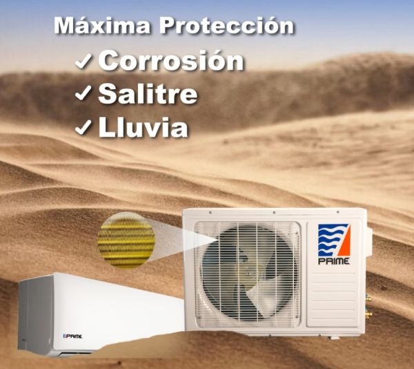 Imagen de Minisplit Prime Tecnología Inverter Prime 1.5 Ton. 220v