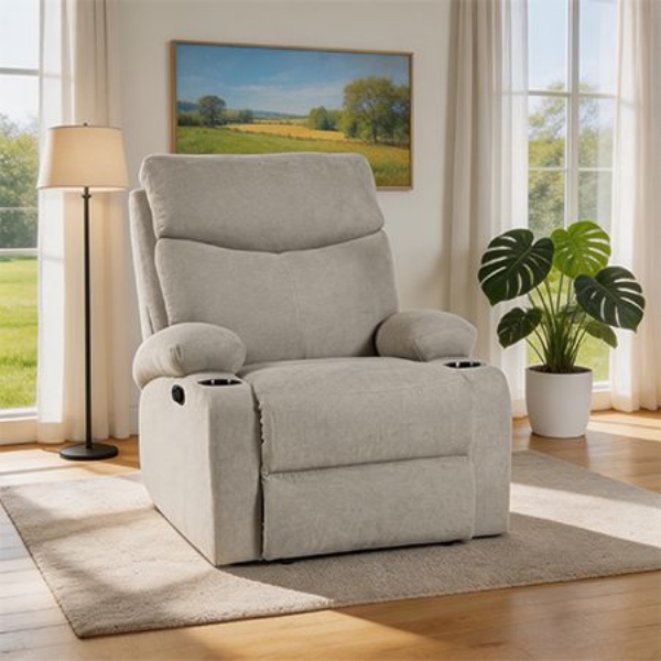 Imagen de Sillón Reclinable LV03842 Beige